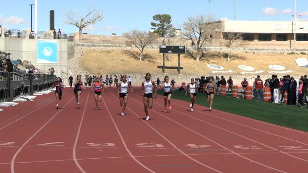 Varsity Girls 100 Finals Section 1