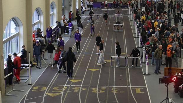 Boys 55 Hurdles Prelims Heat 3