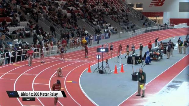 Division 2 Girls 4x200 Relay Finals Section 2