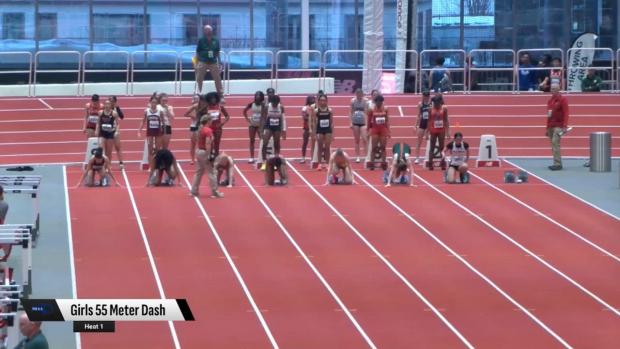 Division 2 Girls 55 Prelims Heat 1