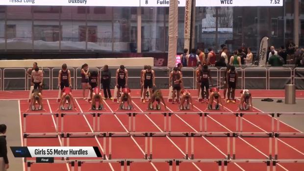 Division 3 Girls 55 Hurdles Finals Section 1