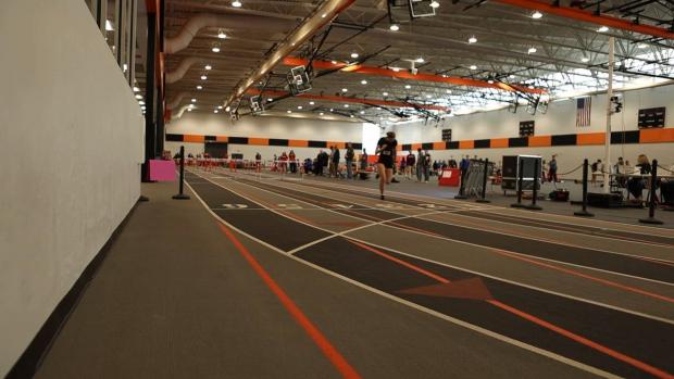 Girls 60 Hurdles Finals Section 1