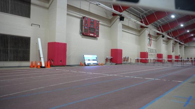 Girls 60 Hurdles Prelims Heat 1