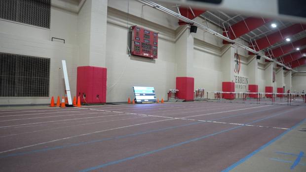 Girls 60 Hurdles Prelims Heat 2