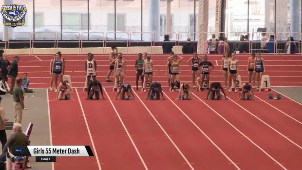 Division 1 Girls 55 Prelims Heat 1