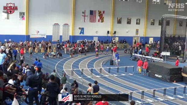 Boys 55 Hurdles Prelims Heat 2
