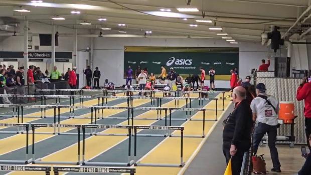 8A Girls 55 Hurdles Prelims Heat 1