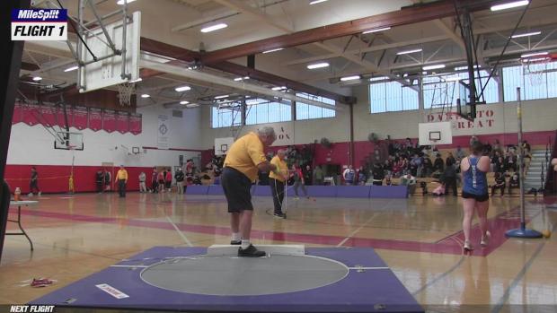 Group 1 Girls Shot Put Competition - NJSIAA Sectionals