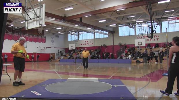 Group 2 Girls Shot Put Competition - NJSIAA Sectionals