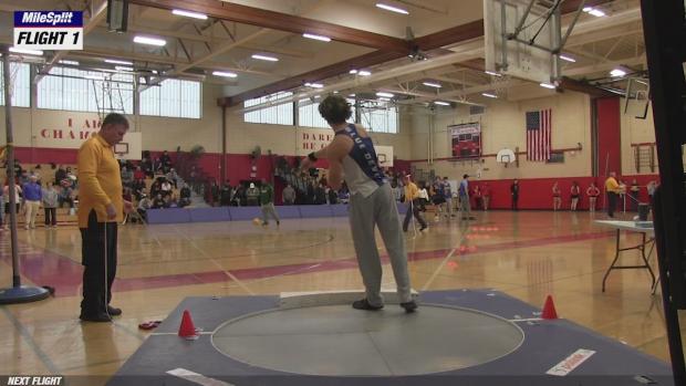 Group 1 Boys Shot Put Competition - NJSIAA Sectionals