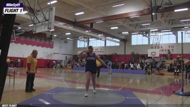 Group 2 Girls Shot Put Competition - NJSIAA Sectionals