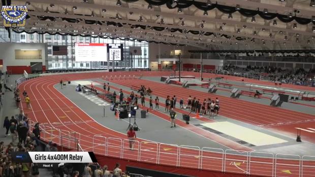 Division 5 Girls 4x400 Relay Finals Section 1