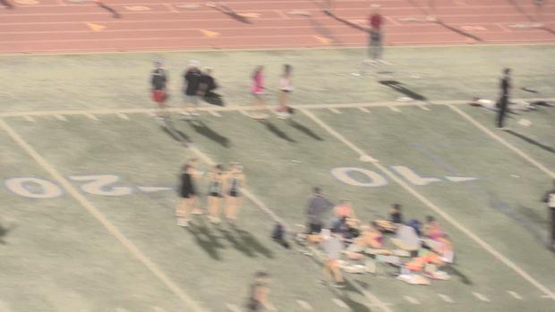 Girls 300 Hurdles Finals Section 1