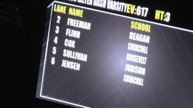 Girls 200 Finals Section 3