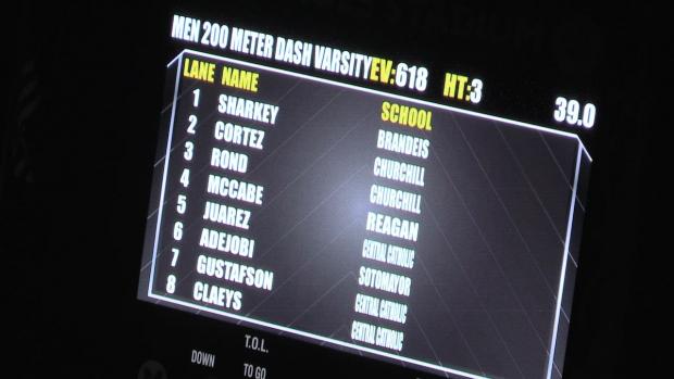 Boys 200 Finals Section 3