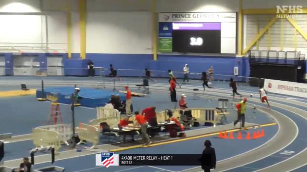 3A Boys 4x400 Relay Finals Section 1