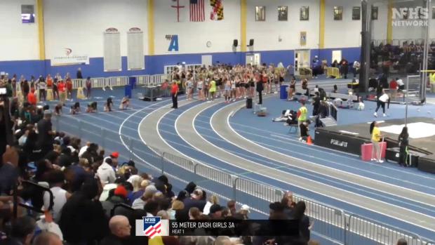 3A Girls 55 Prelims Heat 1