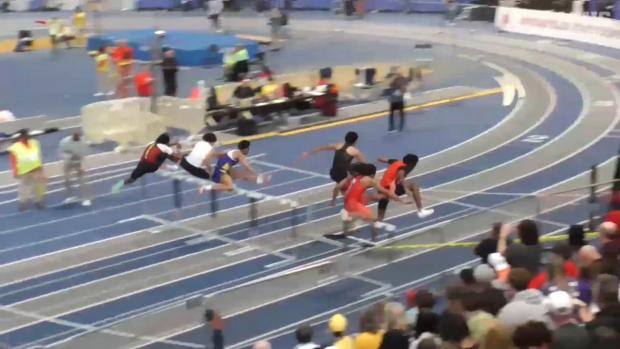 4A Boys 55 Hurdles Finals Section 1