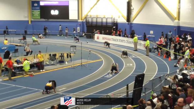 1A Boys 4x200 Relay Finals Section 1