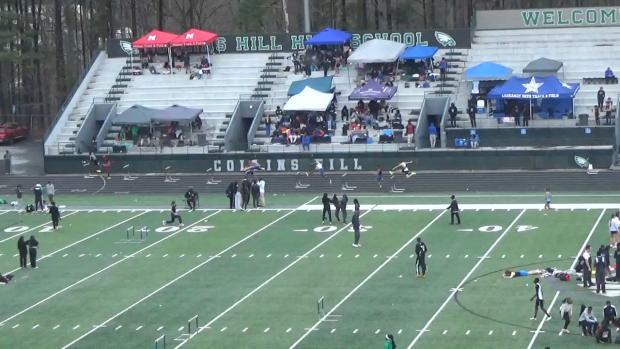 Boys 300 Hurdles Heat 4
