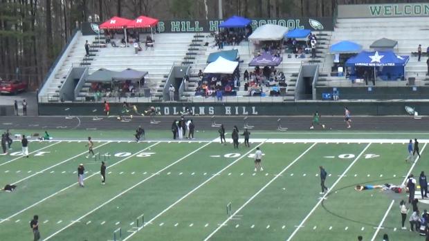Boys 300 Hurdles Heat 5