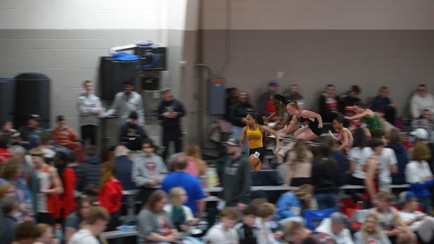 Girls 60 Hurdles Finals Section 1