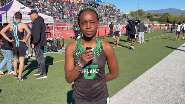Girls 100H Runners Goals at Ontario Relays