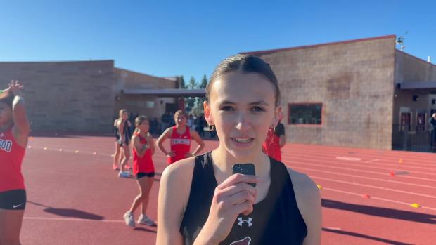 Girls 1600 Runners Goals at Ontario Relays