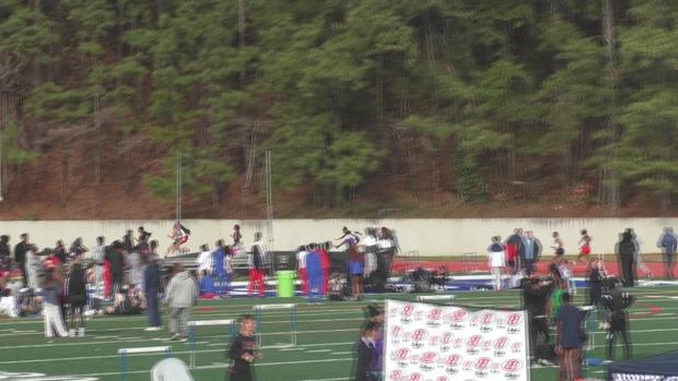 Girls 300 Hurdles Finals Section 5