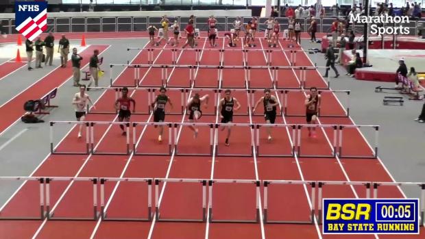 Boys 55 Hurdles Prelims Heat 3