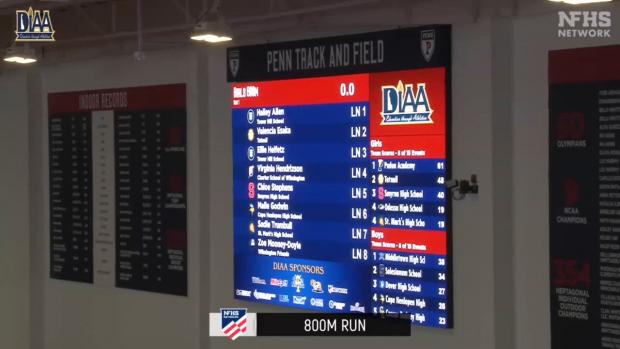 Girls 800 Finals Section 1