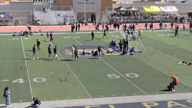 Freshman Boys 300 Hurdles Finals Section 1