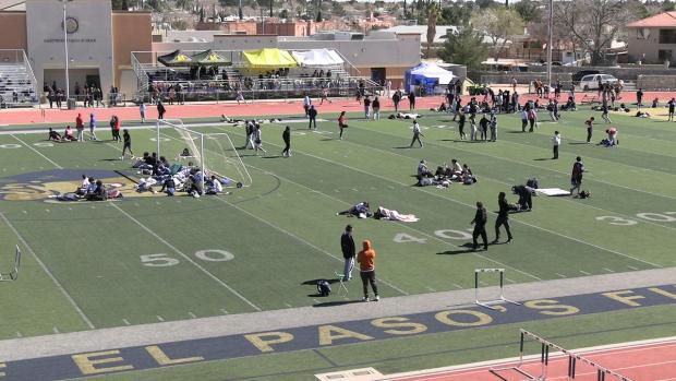 Varsity Boys 300 Hurdles Finals Section 1