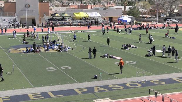 Varsity Boys 300 Hurdles Finals Section 2