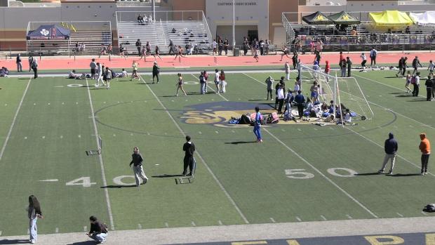 Varsity Girls 300 Hurdles Finals Section 2