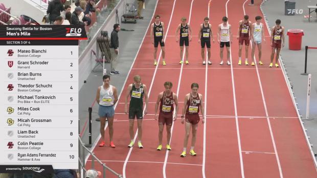 Men 1 Mile Finals Section 3 - Brian Burns