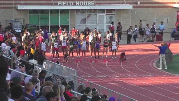 Girls 100 Finals Section 3