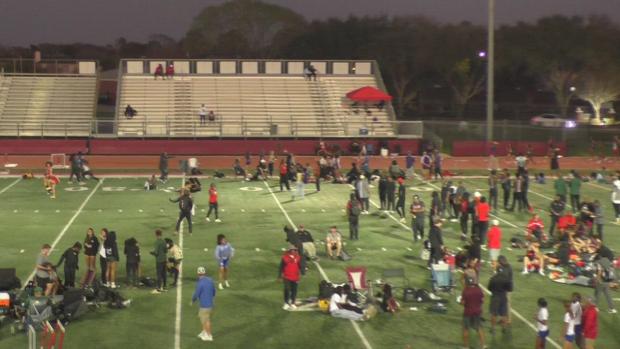 Girls 300 Hurdles Finals Section 2