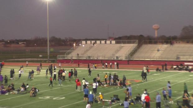 Girls 300 Hurdles Finals Section 1