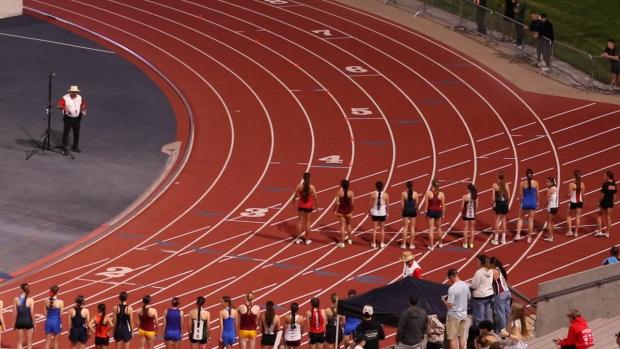 Girls 3200 Finals Section 1
