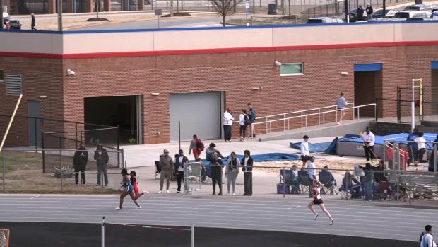 Girls 4x100 Relay Finals Section 1