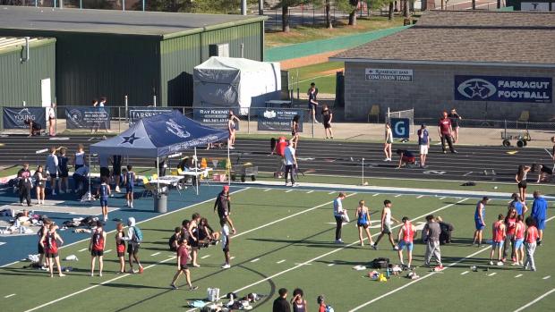 Girls 200 Finals Section 1