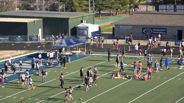 Girls 200 Finals Section 12