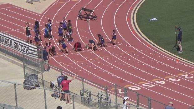 Girls 100 Finals Section 2