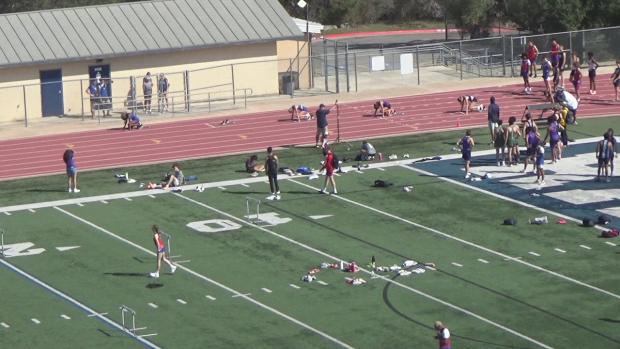 Girls 300 Hurdles Finals Section 2