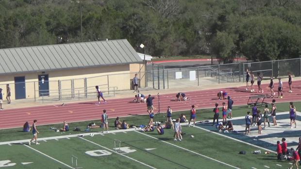 JV Boys 300 Hurdles Finals Section 1