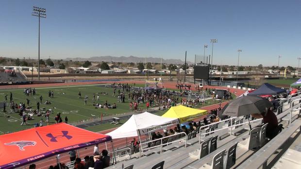 Freshman Girls 4x400 Relay Finals Section 1