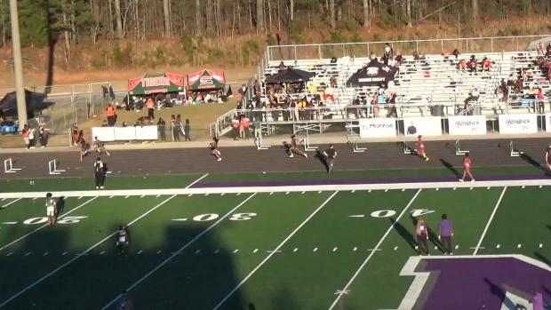 Girls 300 Hurdles Heat 4