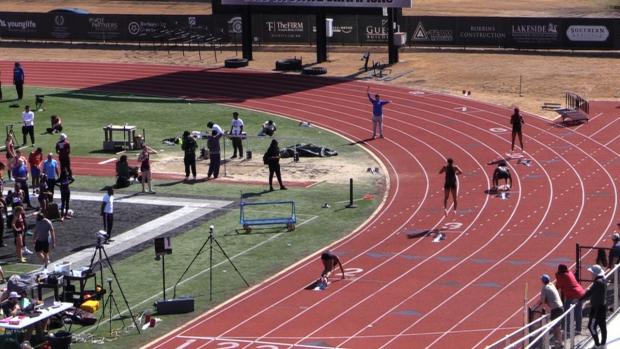 Varsity Girls 400 Finals Section 1