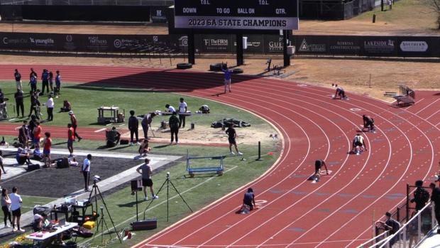 Varsity Boys 4x100 Relay Finals Section 1